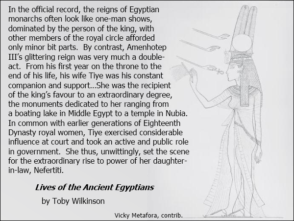 016 - z9 - Queen Tiye drawing