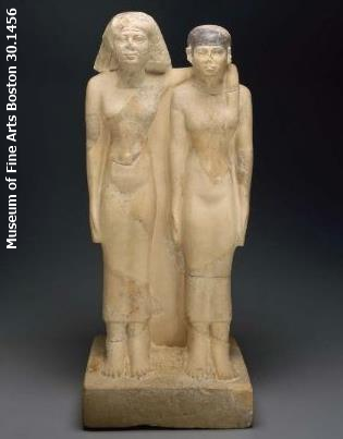 - Queens Hetephers II and Meresankh III, Old Kingdom Fourth Dynasty, Giza tomb G7530 – G 7540 (Museum of Fine Arts Boston 30.1456) 